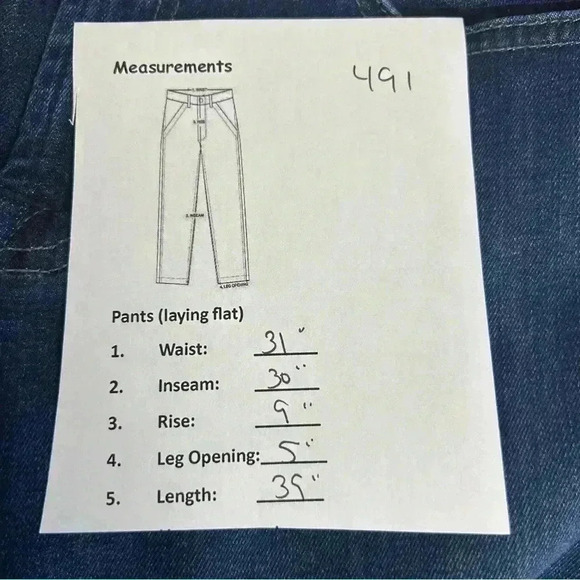 7 For All Mankind Women's Skinny Jeans Size 31 Dark Wash Blue Denim - Picture 12 of 12